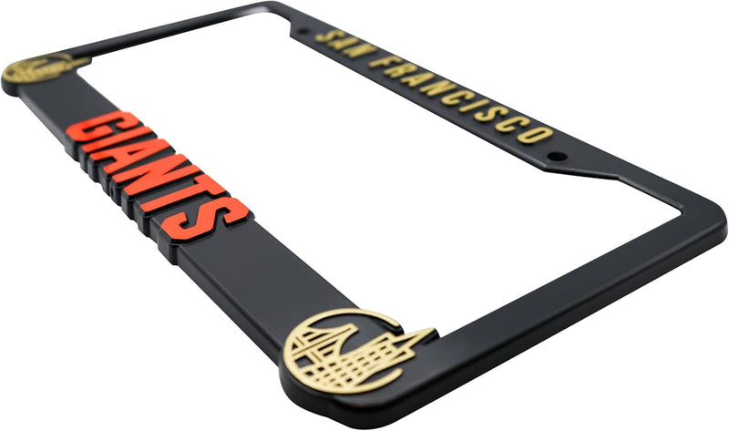 San Francisco Giants License Plate Frame Exclusive 3D License Plate Covers