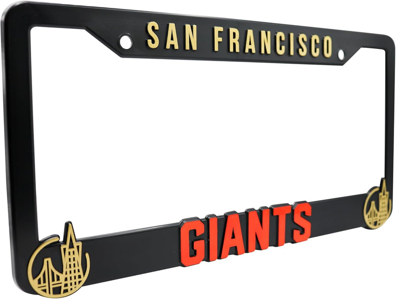 San Francisco Giants License Plate Frame Exclusive 3D License Plate Covers