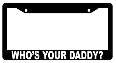 Funny License Plate Frame