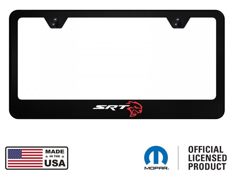 thumbnail image 2 of Honda Civic Si Unbreakable Polycarbonate License Plate Frame – Black, Front/Rear, Licensed 2 of 5