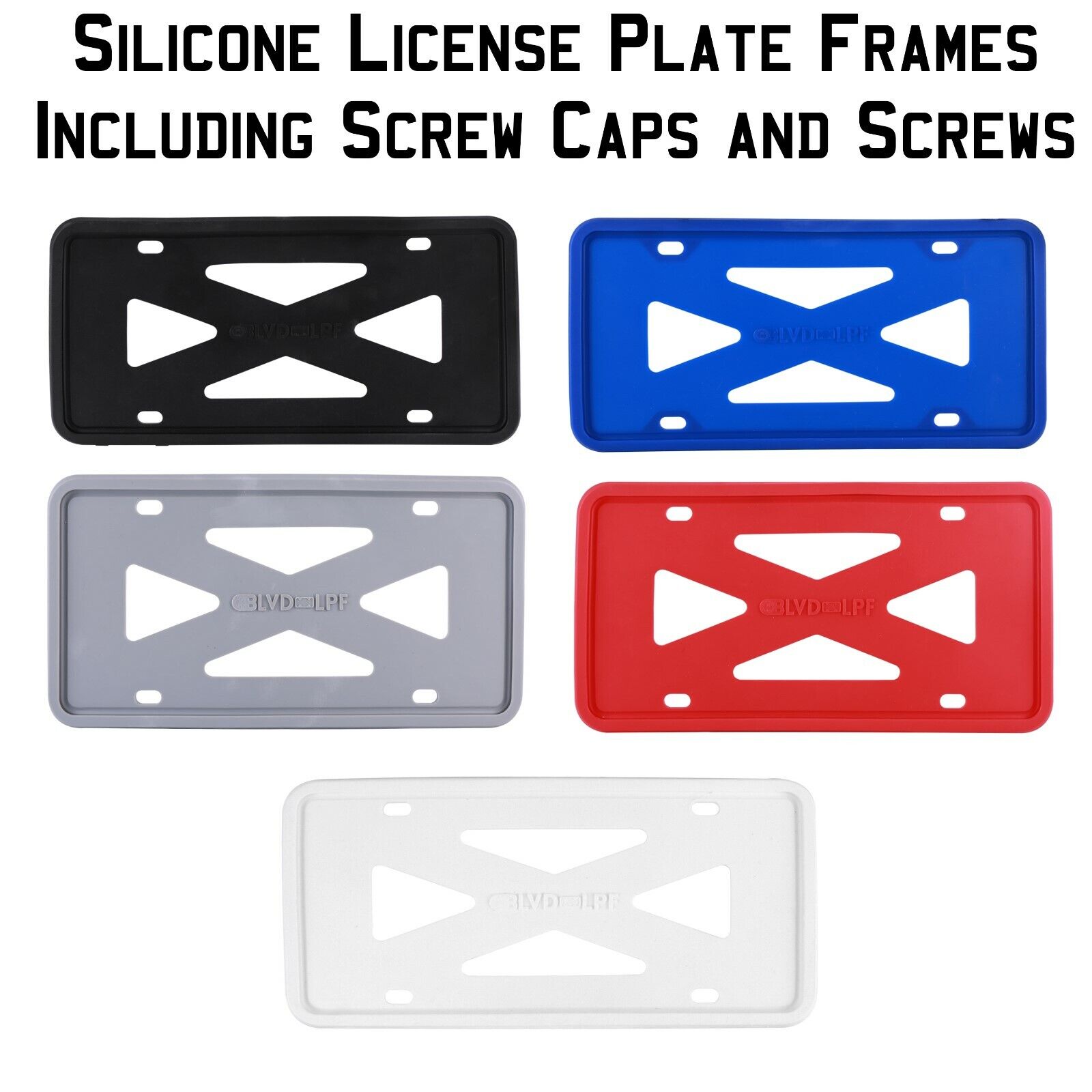 Silicone License Plate Framesnull