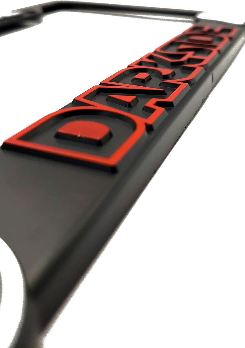 Star Wars "Powered by the Darkside" 3D Raised License Plate Frame