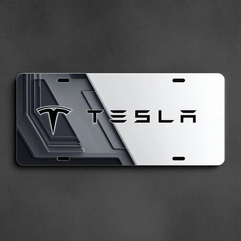 Tesla Cybertruck License Plate - Mars Edition