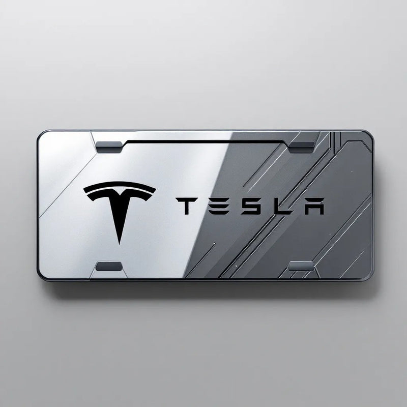 Tesla Cybertruck License Plate - Mars Edition