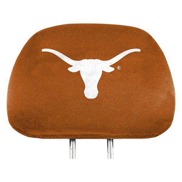 NCAA Texas Longhorns New 2-Piece Printed Headrest Covers