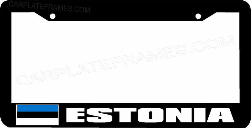 ESTONIA flag License Plate Frame
