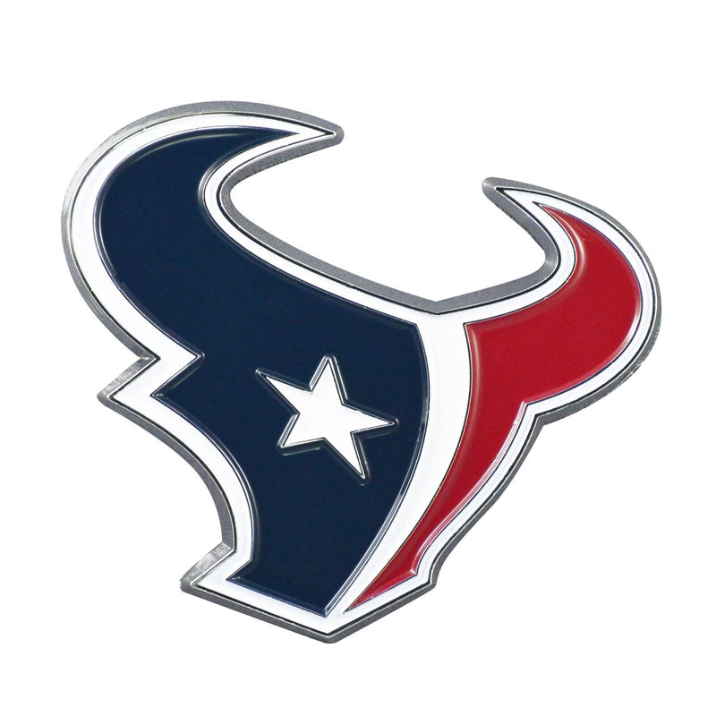 NFL Houston Texans Diecast 3D Color Emblem Car Truck RV