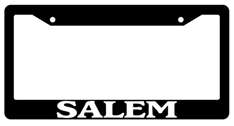 Black License Plate Frame Salem City State Auto Accessory 2625  Mod-GRAPH9856236-367