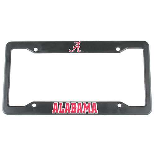 NCAA Alabama Crimson Tide Plastic License Plate Frame