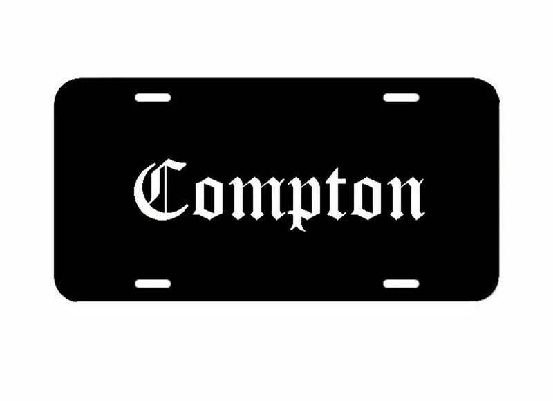 Compton License Plate Fits all cars/trucks CPT California CA Los Angeles LA