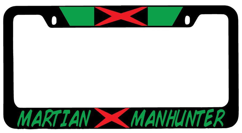 Martian Manhunter Black METAL License Plate Frame DC  Mod-GRAPH9856236-7909