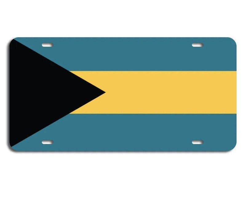 Bahamas Flag Vanity License Plate Car Truck Accessory Caribbean Island