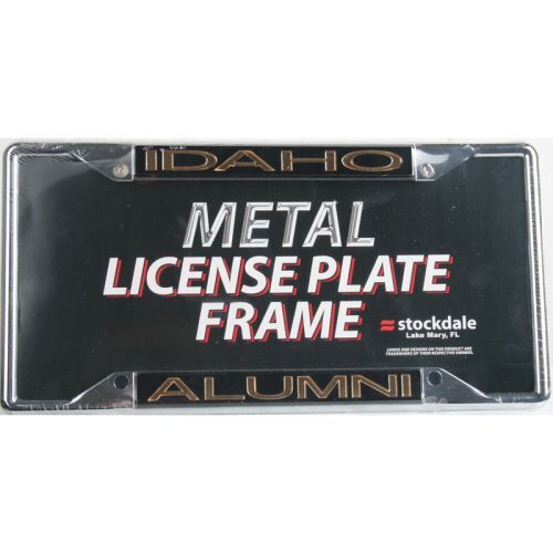 NCAA Idaho Vandals Alumni Metal Inlaid Acrylic License Plate Frame