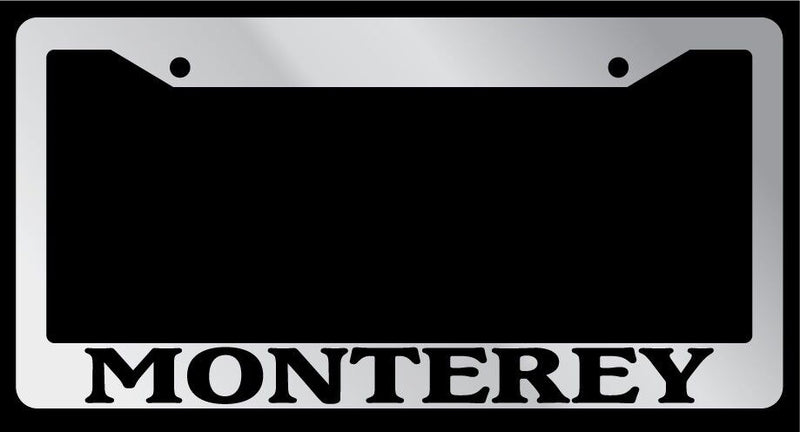 Chrome License Plate Frame Monterey Auto Accessory 1014  Mod-GRAPH9856236-4237