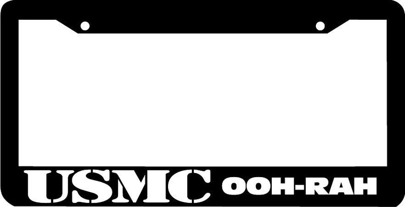 USMC OOH-RAH License Plate Frame
