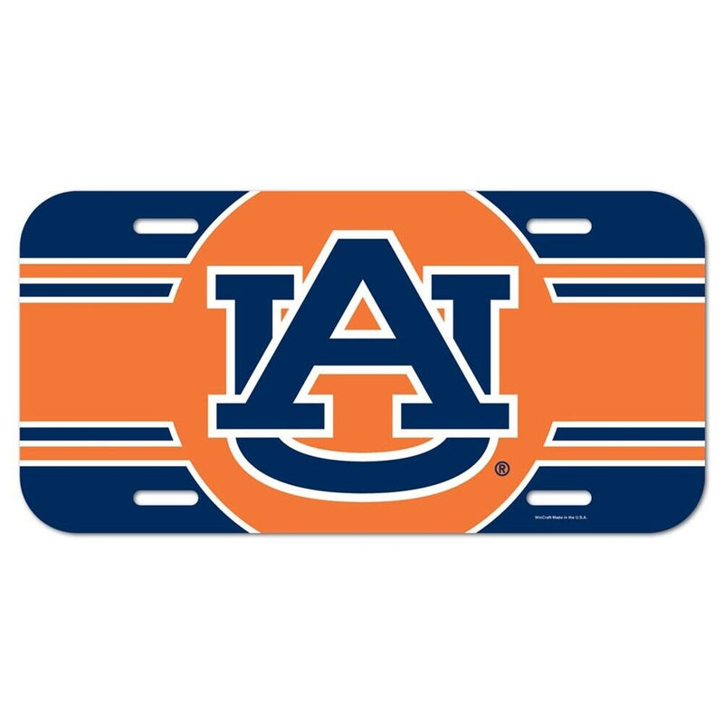 NCAA Auburn Tigers Plastic License Plate