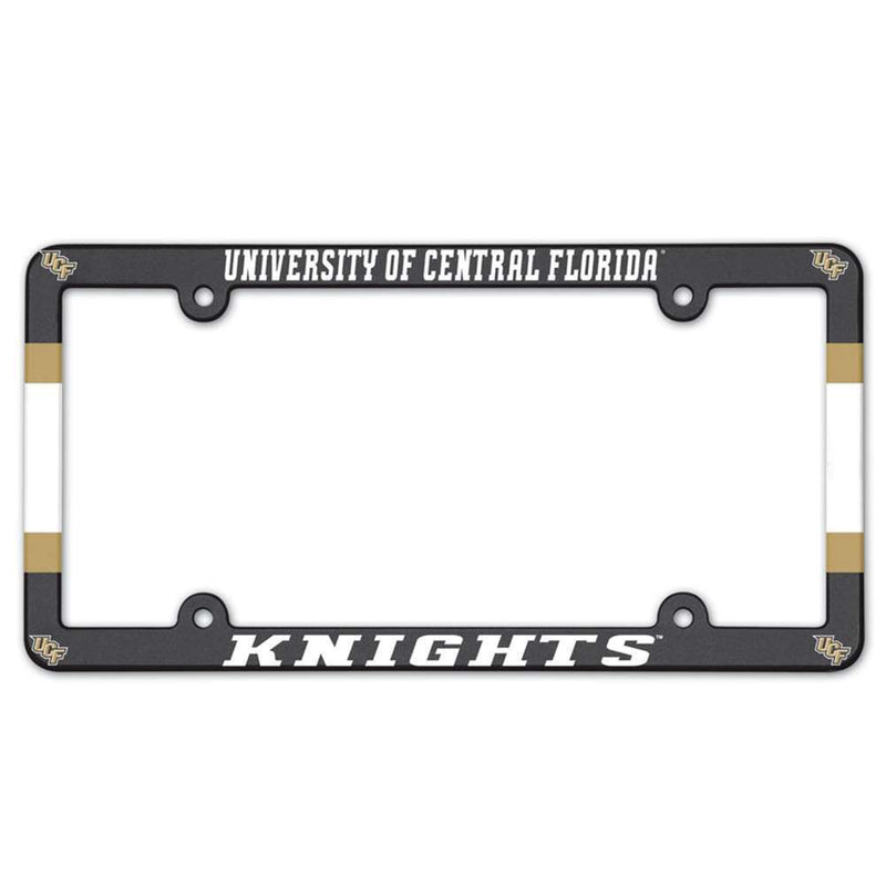 NCAA Central Florida Knights Plastic License Plate Frame