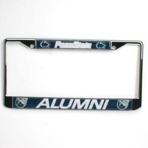 NCAA Penn State Alumni Metal License Plate Frame w/Domed Insert