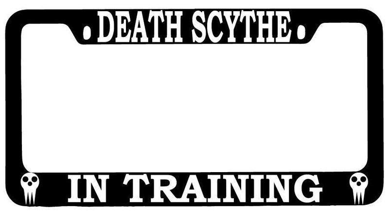 Black METAL License Plate Frame Death Scythe In Training Auto Soul Eater  Mod-GRAPH9856236-9682