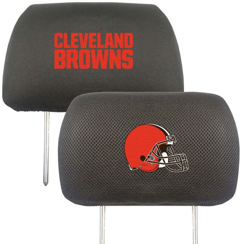 NFL Cleveland Browns 2-Piece Embroidered Headrest Covers