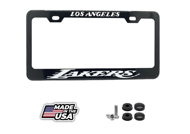 Los Angeles Lakers Black License Plate Frame