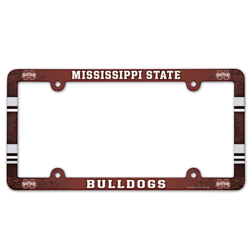 NCAA Mississippi State Bulldogs Plastic License Plate Frame