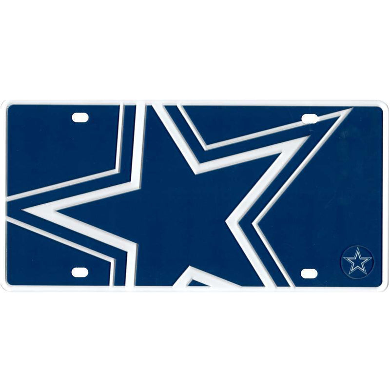 NFL Dallas Cowboys Full Color Mega Inlay License Plate