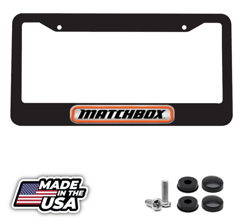 MatchBox Adult Toy Car Diecast Muscle Car Hotrod Funny Car License Plate Frame