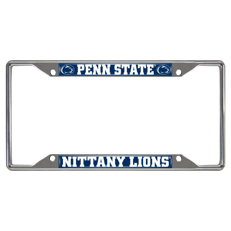 NCAA Penn State Nittany Lions Chrome Metal License Plate Frame