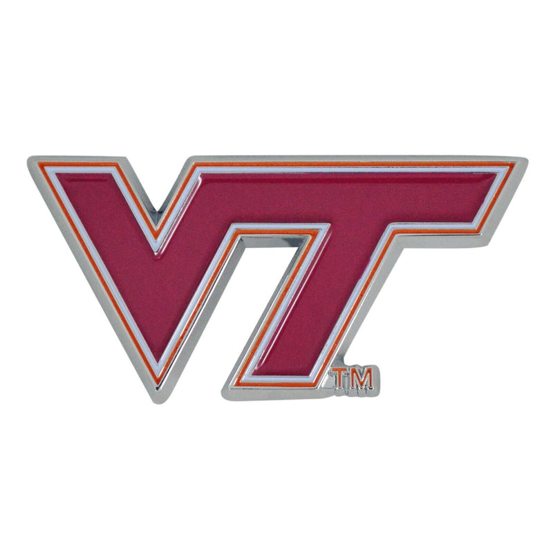 NCAA Virginia Tech Hokies Diecast 3D Color Emblem Car Truck