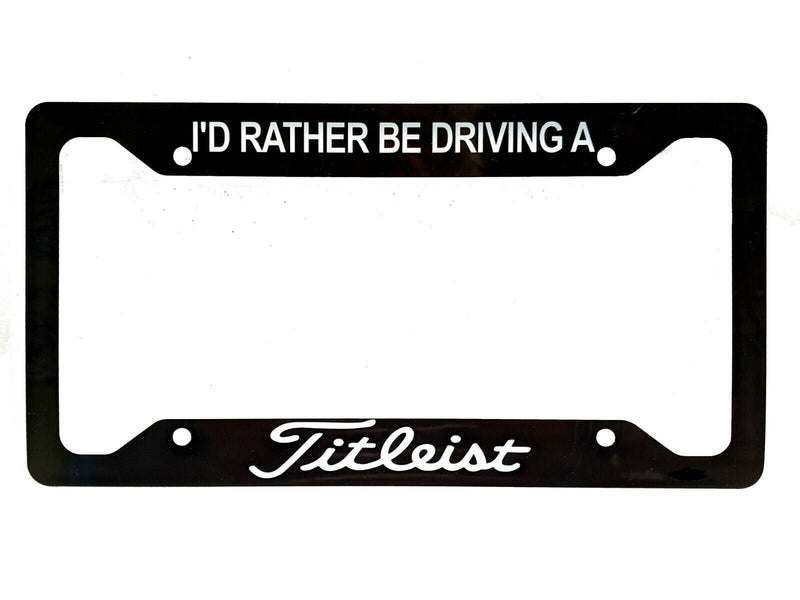 License Plate Frame I&