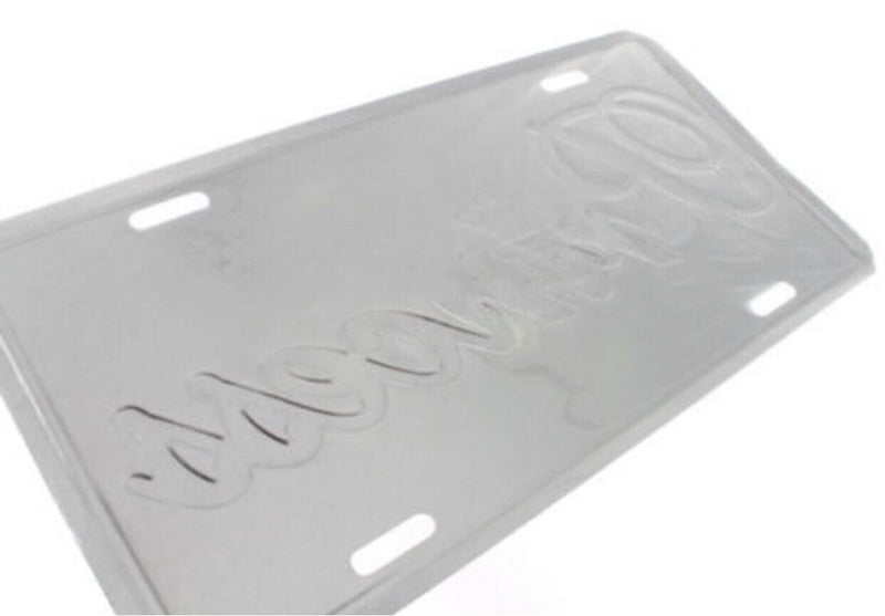 NEW!!! PRINCESS LICENSE PLATE ALUMINUM STAMPED EMBOSSED METAL Purple/Pink TAG