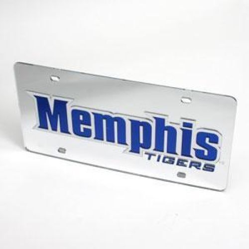 NCAA Memphis Tigers License Plate - Mirrored