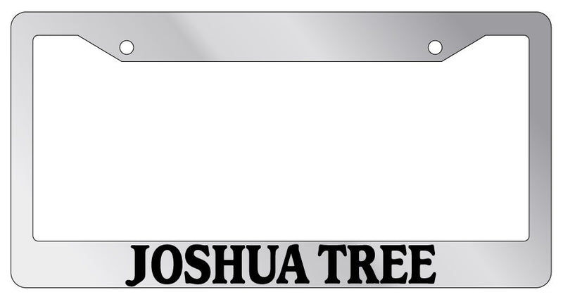 Chrome License Plate Frame Joshua Tree Auto Accessory Novelty National Park  Mod-GRAPH9856236-4497