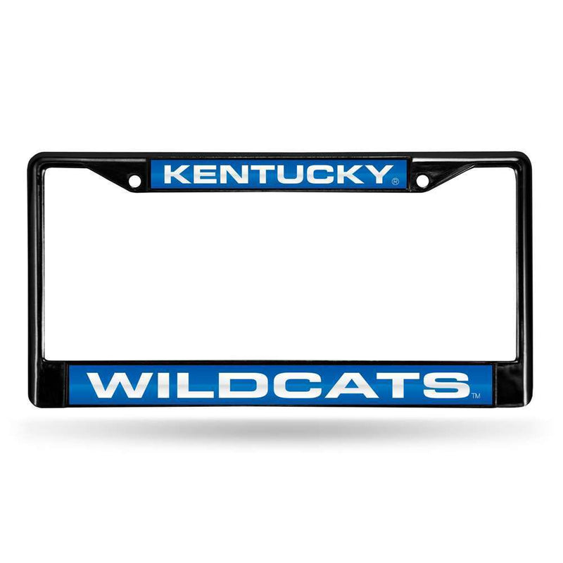 NCAA Kentucky Wildcats Inlaid Acrylic Black License Plate Frame