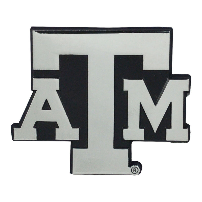 NCAA Texas A&M Aggies Diecast 3D Chrome Emblem Car Truck RV