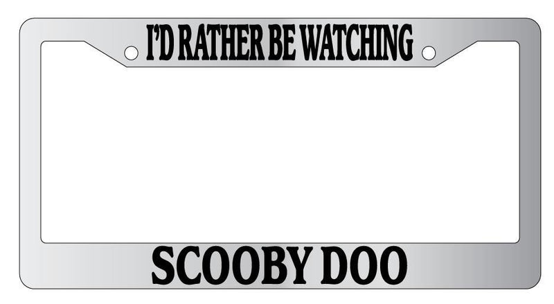 Chrome License Plate Frame I&