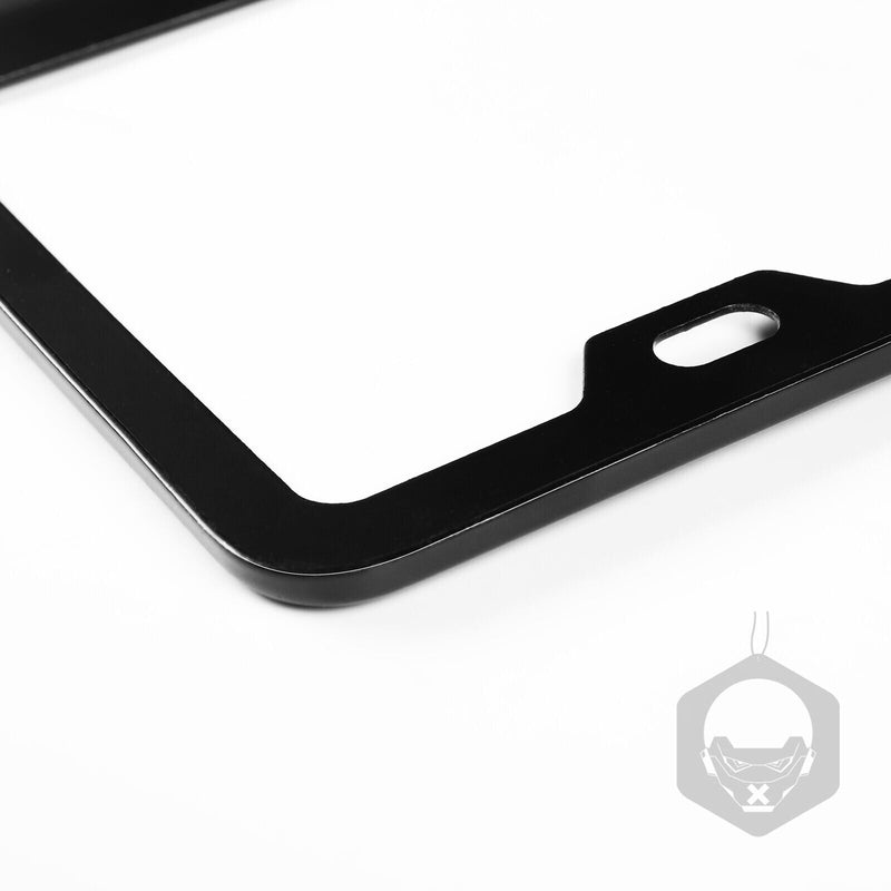 Real 100% Carbon Fiber License Plate Frame Cover With Free Caps US Stock