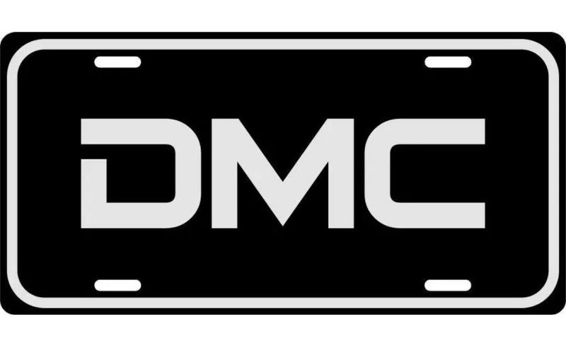 License Plate DMC Auto Truck car tag Aluminum