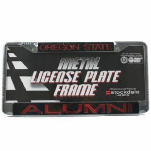 NCAA Oregon State Beavers Metal Alumni Inlaid Acrylic License Plate Frame