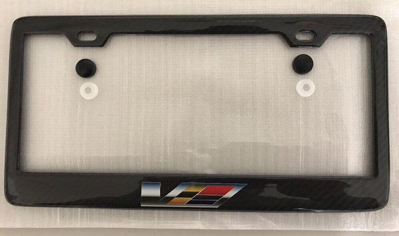 REAL Carbon Fiber License Plate Frame CTSV