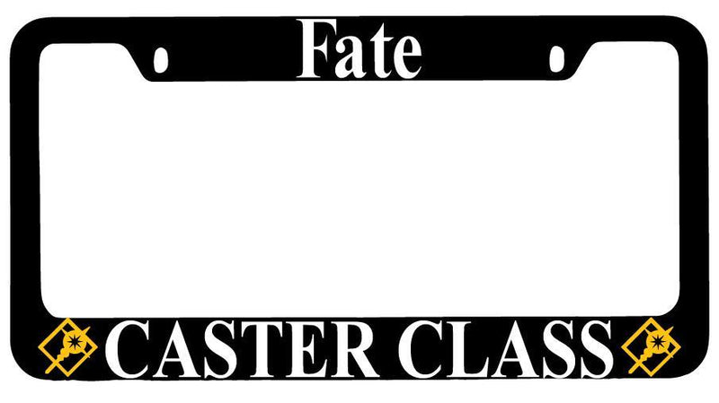 Fate Caster Class Black METAL License Plate Frame Anime  Mod-GRAPH9856236-7860