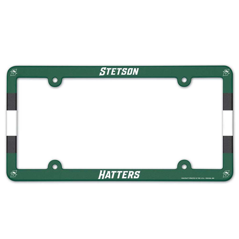 NCAA Stetson Hatters Plastic License Plate Frame