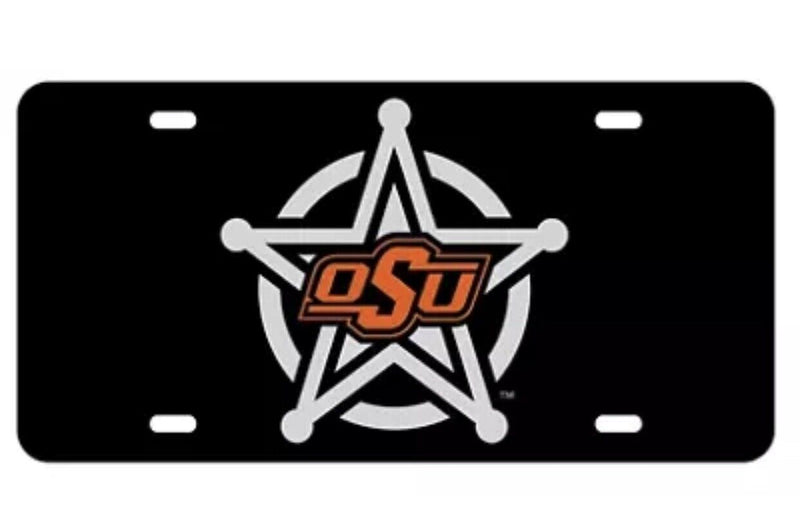 Osu Sheriffs Badge Aluminium License Plate Highest Quality For All Vechiles