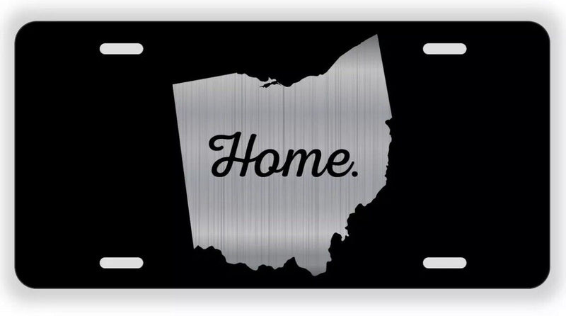 Ohio Home License Plate Tag Vanity Front Aluminum 6 Inches By 12 Inches