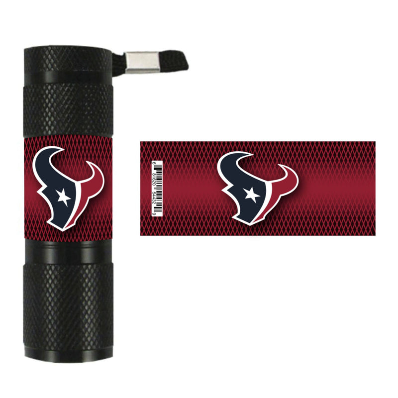 NFL Houston Texans LED Flashlight 1.1"x.3"x3.4"