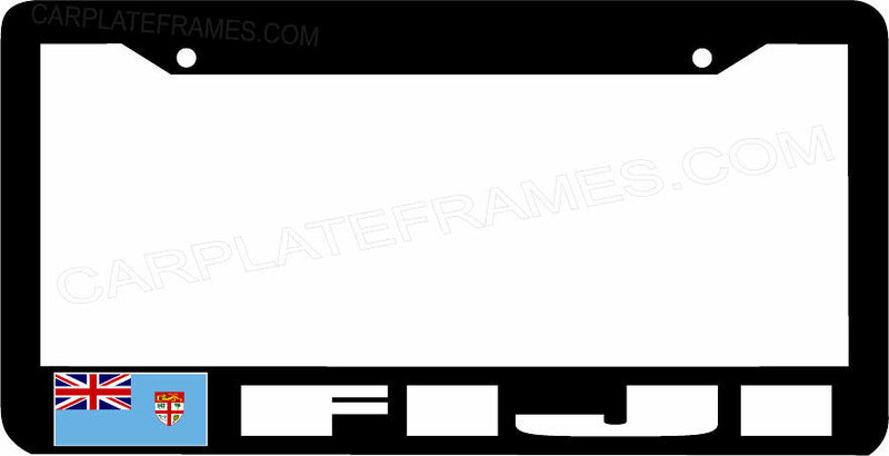 FIJI flag License Plate Frame