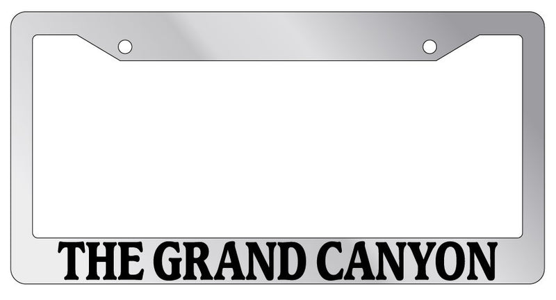 Chrome License Plate Frame The Grand Canyon Auto Accessory 1319  Mod-GRAPH9856236-4492