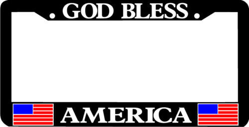 GOD BLESS AMERICA License Plate Frame