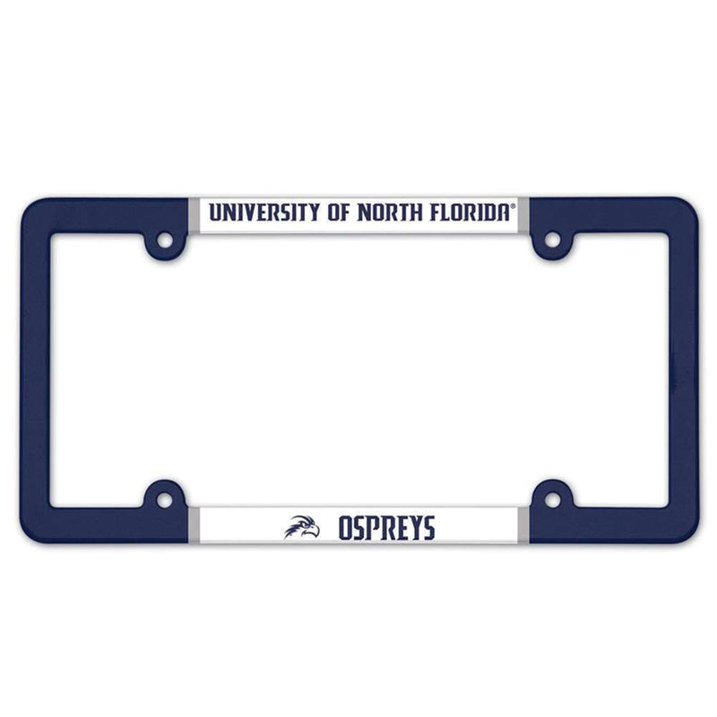 NCAA North Florida Ospreys Plastic License Plate Frame